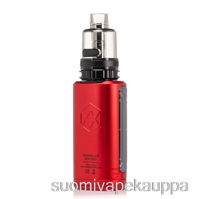 Vape Box Freemax Maxus Max Pro 168w Aloitussarja Punainen